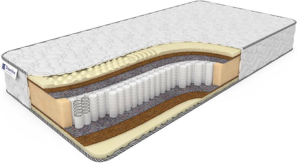 Матрас с независимыми пружинами Дримлайн Natural Space Massage S-1000 Средний / Средний 70x200