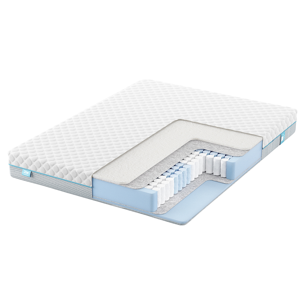 Матрас с независимыми пружинами PROMTEX Soft Standart Strutto Средний / Средне-жесткий 120x190