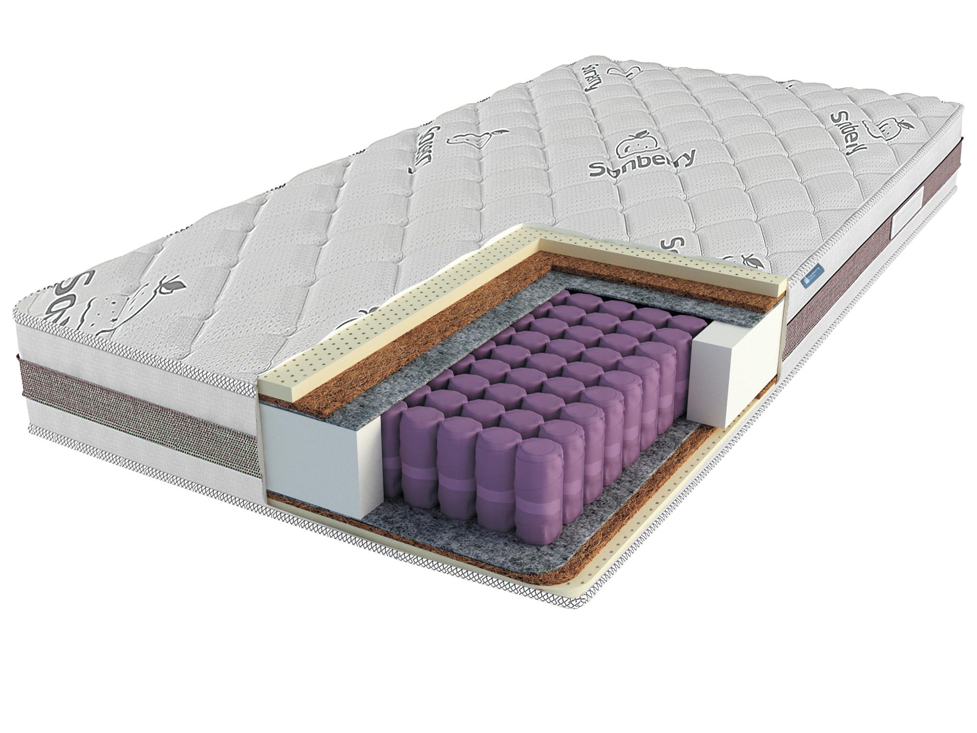 Матрас с независимыми пружинами Sonberry Aero Ozza Средний / Средний 180x200