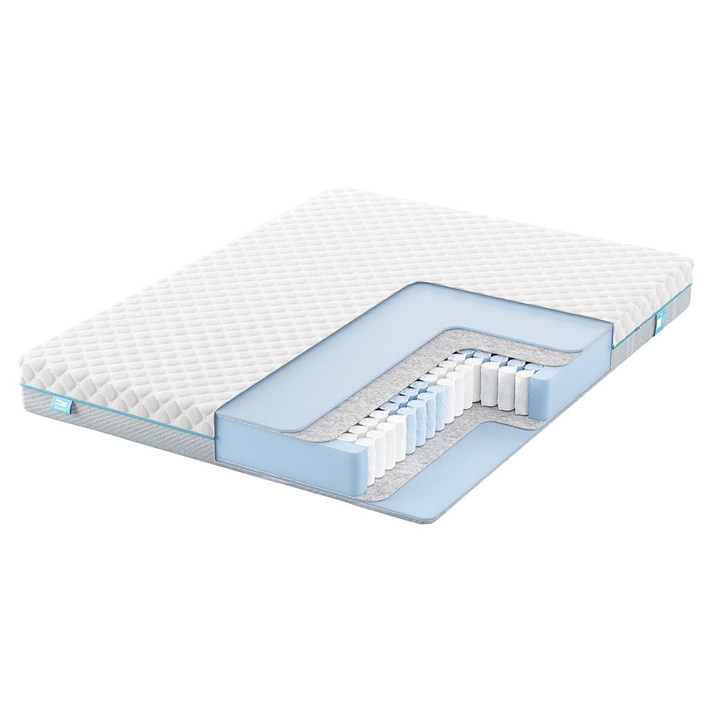 Матрас с независимыми пружинами PROMTEX Soft Standart 1 Мягкий / Мягкий 140x200