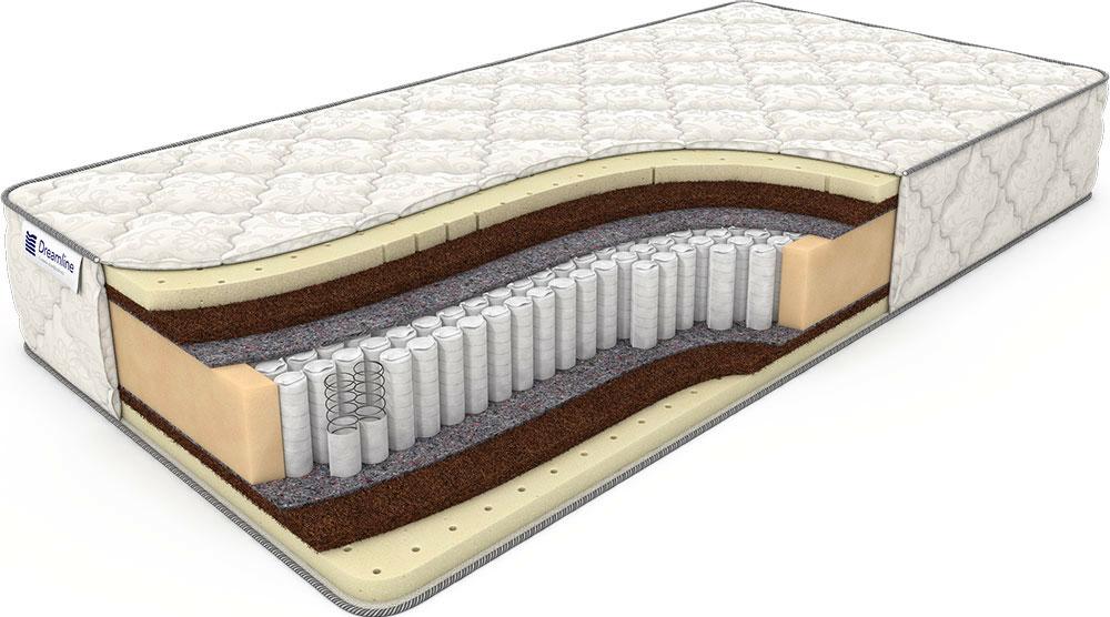 Матрас с независимыми пружинами Дримлайн Prime Medium S-1000 Средне-жесткий / Средне-жесткий 140x200