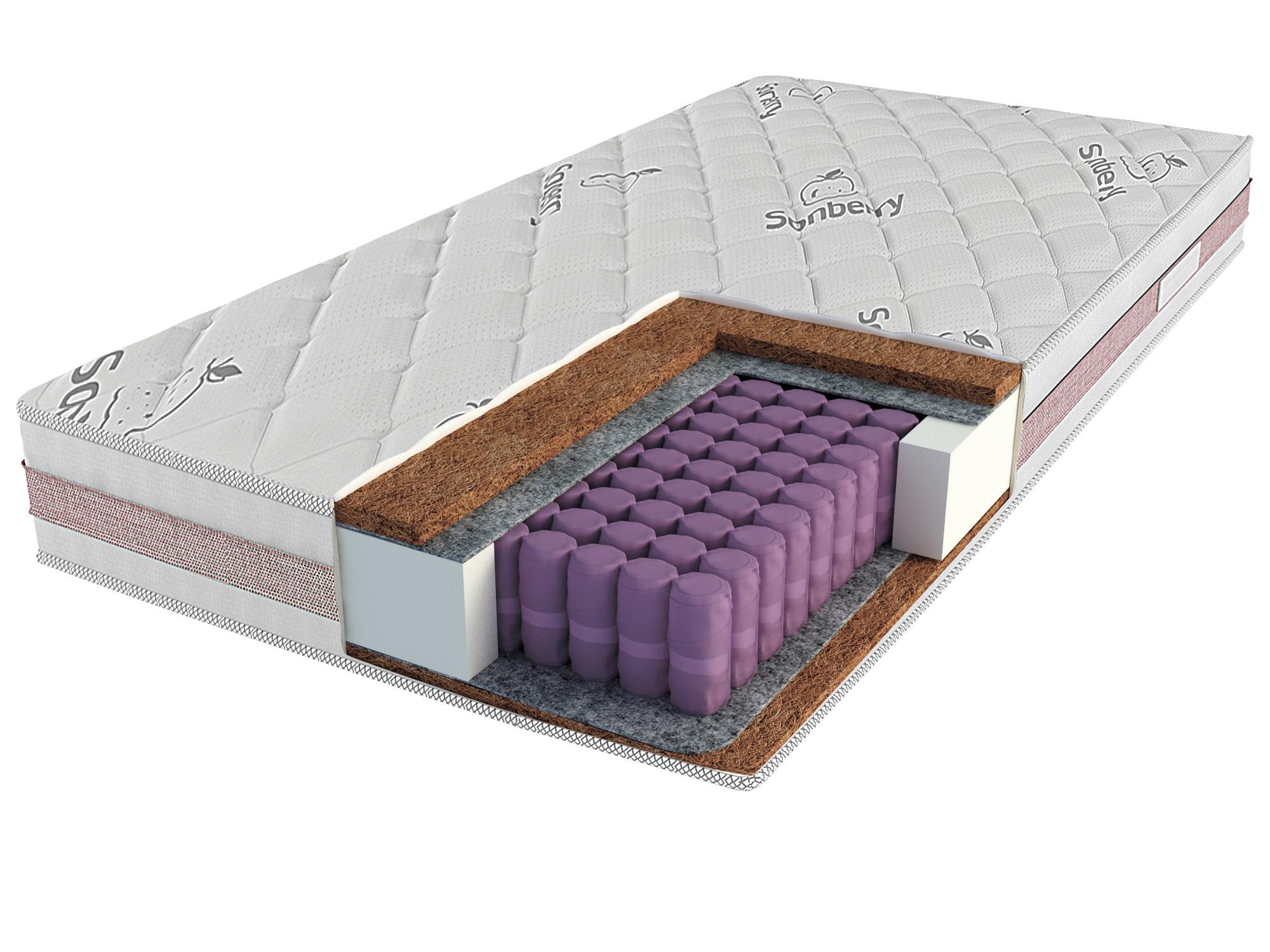 Матрас с независимыми пружинами Sonberry Aero Serenia Жесткий / Жесткий 160x190