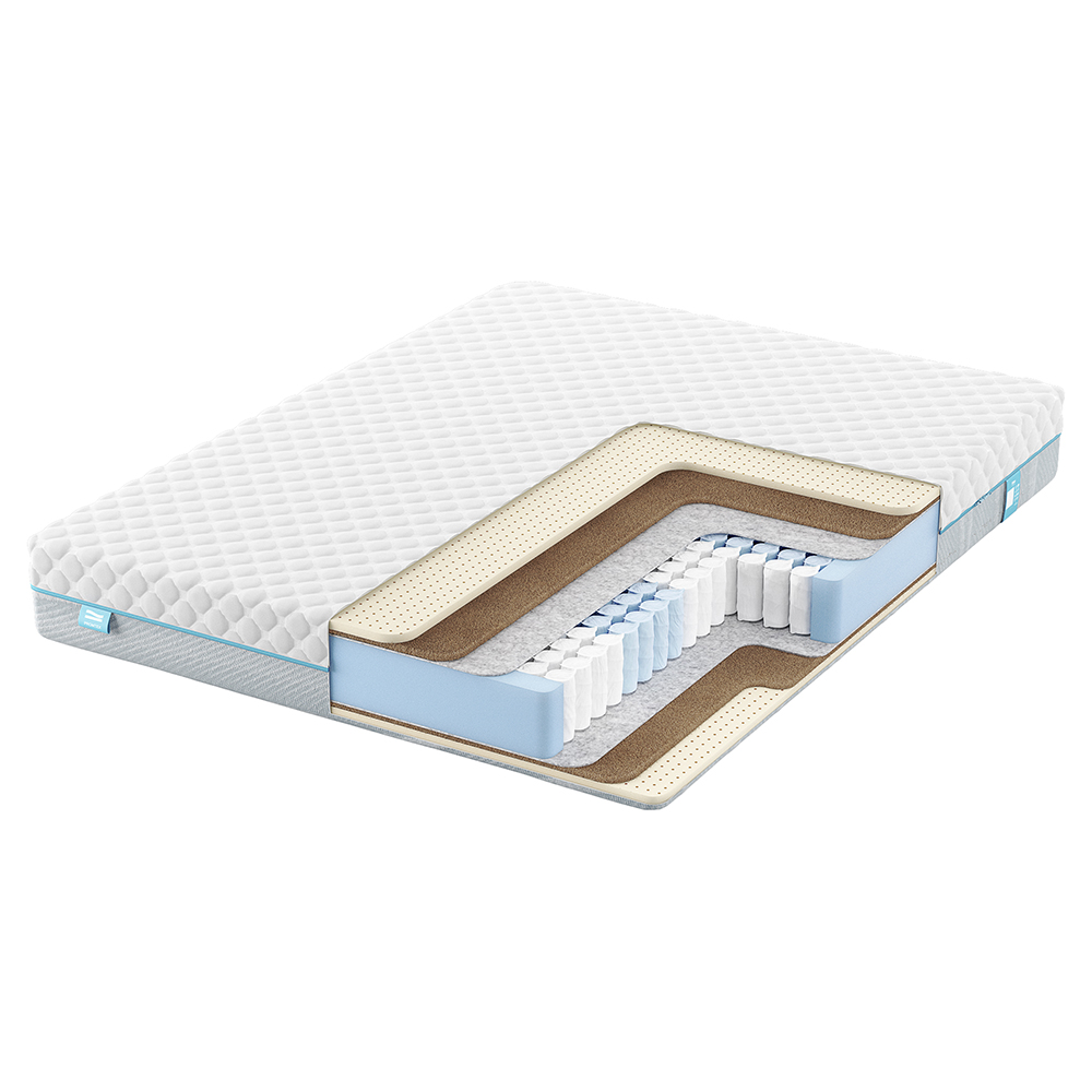 Матрас с независимыми пружинами PROMTEX Soft Middle 2 Средний / Средний 120x200