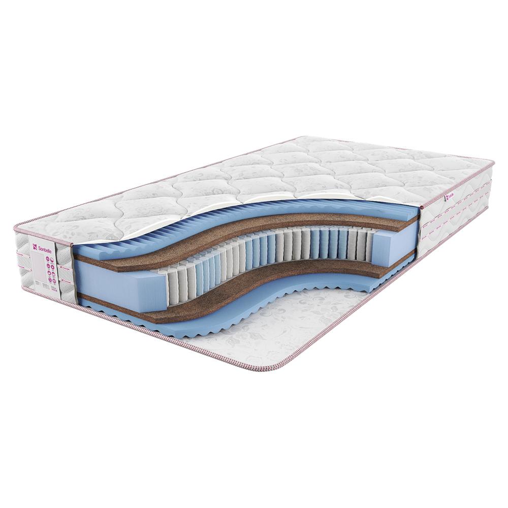 Матрас с независимыми пружинами Sontelle Vivre Tense moment Средне-жесткий / Средне-жесткий 70x160