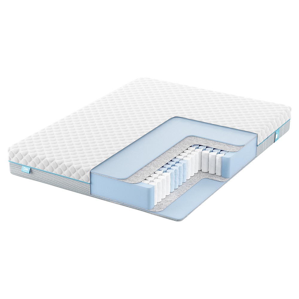 Матрас с независимыми пружинами PROMTEX Soft 18 Standart 1 Мягкий / Мягкий 90x190