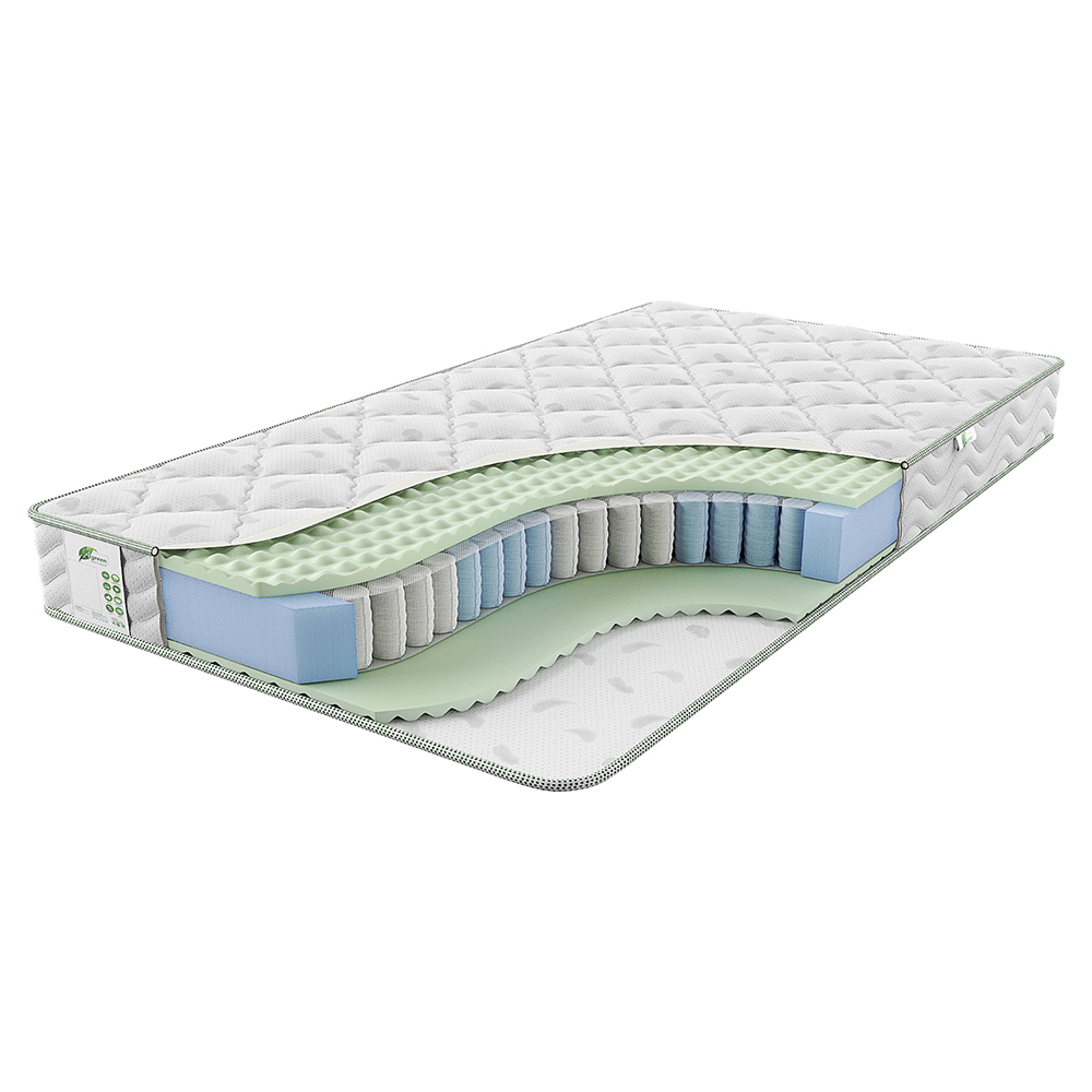 Матрас с независимыми пружинами Agreen Clear Bowman Средний / Средний 120x195