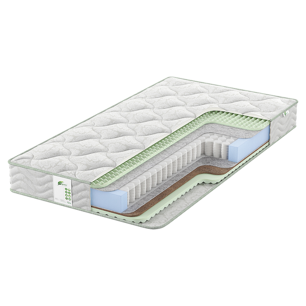 Матрас с независимыми пружинами Agreen Teel Singapore Средний / Средне-жесткий 110x190