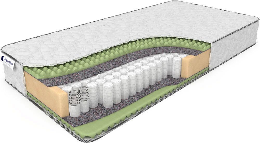 Матрас с независимыми пружинами Дримлайн Komfort Massage TFK Средний / Средний 160x190
