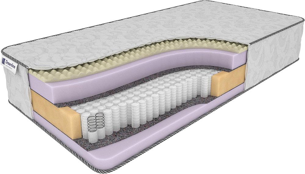 Матрас с независимыми пружинами Дримлайн Sky-high Soft S-1000 Средне-мягкий / Средне-мягкий 140x200