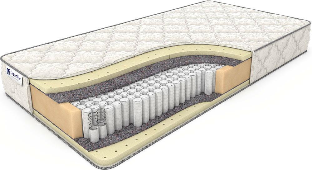 Матрас с независимыми пружинами Дримлайн Sleep-2 S-1000 Средне-мягкий / Средне-мягкий 140x190
