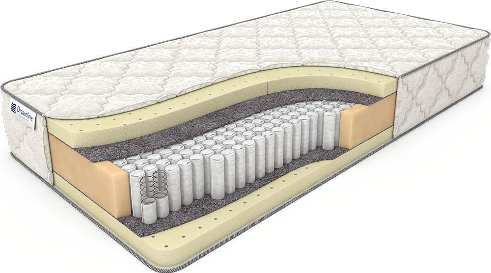 Матрас с независимыми пружинами Дримлайн Prime Soft S-1000 Средне-мягкий / Средне-мягкий 140x200